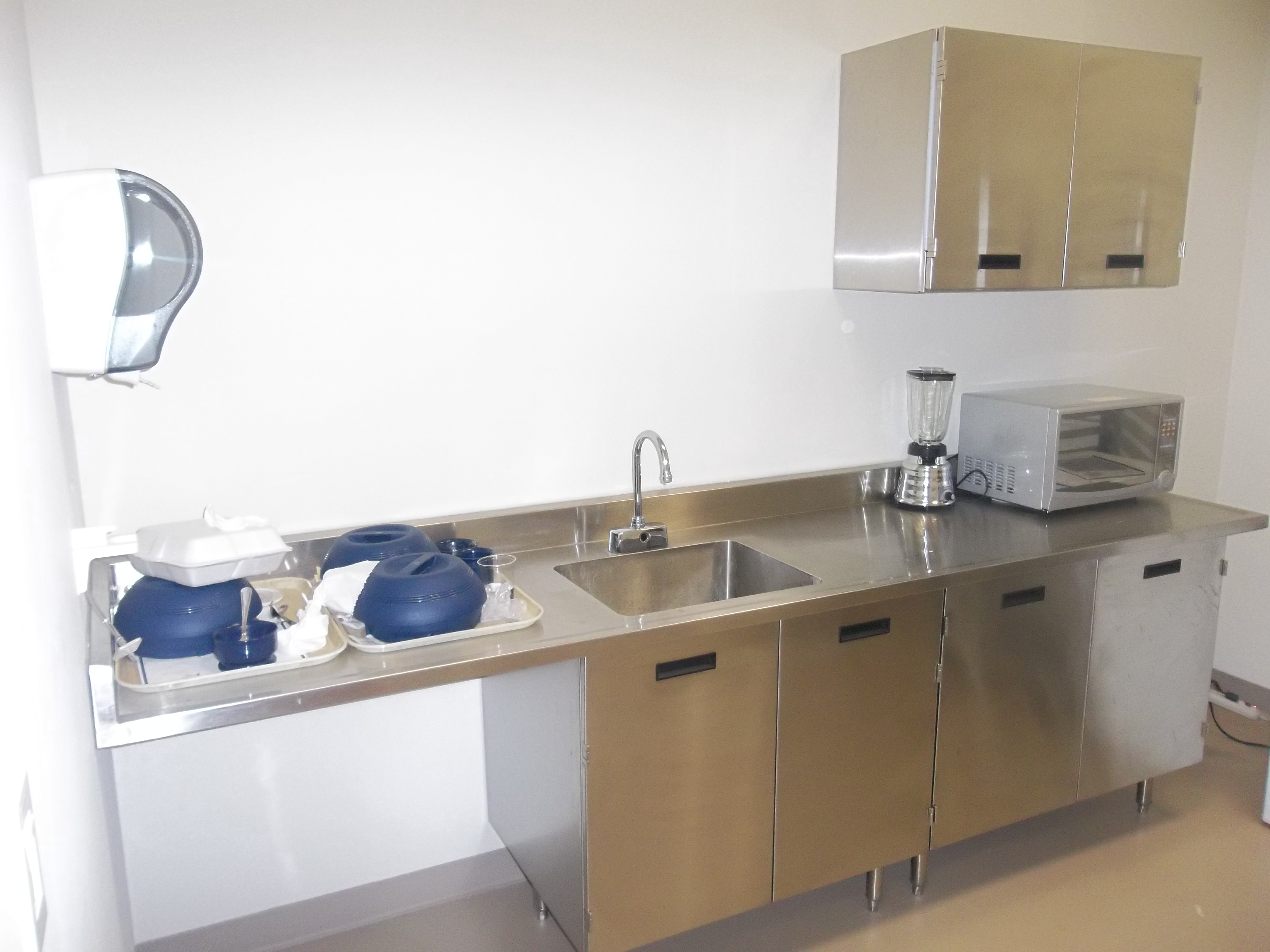 Área de nutrición hospitalaria en laboratorio