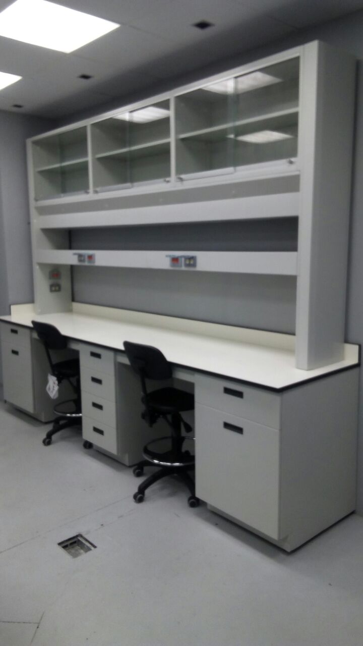 Vitrina de laboratorio con acceso frontal