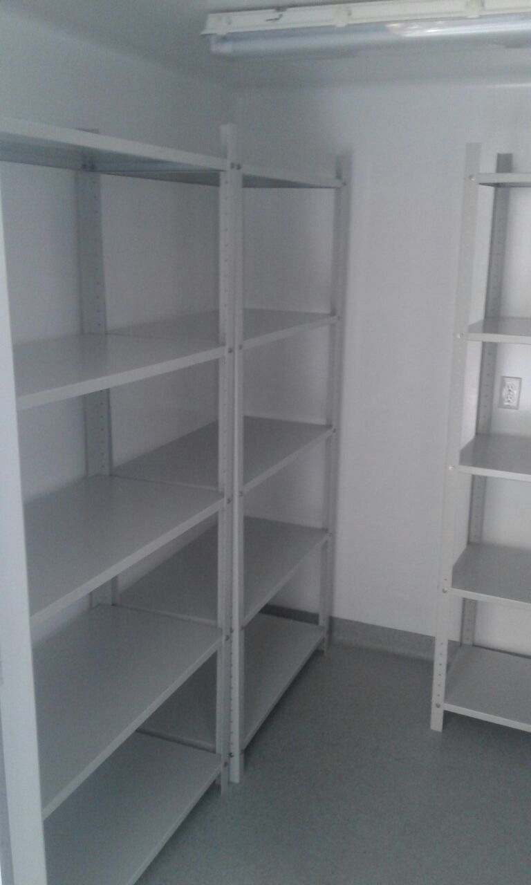 Estantes de acero abiertos de alta resistencia para laboratorio